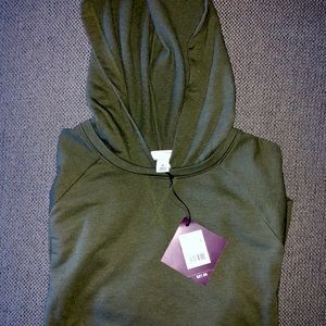 Women’s Olive Green Plus Hoodie